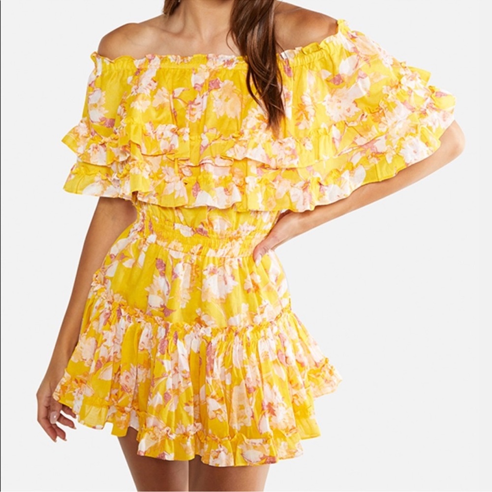 MISA Yellow dress .